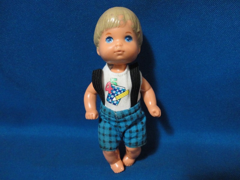 Vintage 1976 Heart Family Boy Baby Doll Mattel
