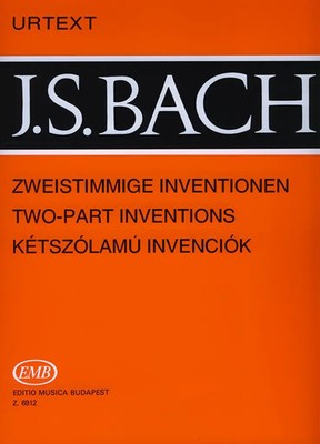 Zweistimmige Inventionen BWV772-786 | BWV 772-786 | Johann Sebastian Bach | Buch