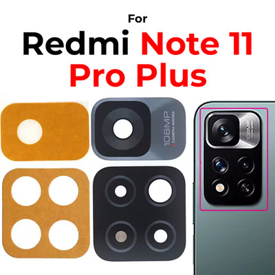 Kamera Glas für Xiaomi Redmi Note 11 Pro+ Plus 5G Kameralinse Scheibe Cameralens