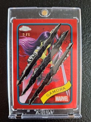 Marvel Topps Chrome 2025 Gamora Claw /5