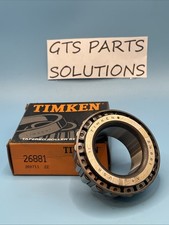 Timken 26881 Tapered Roller Bearing Cone, 1.5625" Bore, 1" Width BOS MADE IN USA