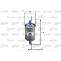 Valeo Kraftstofffilter FüR Opel Rekord E VW Polo Seat Ibiza II Skoda Favorit
