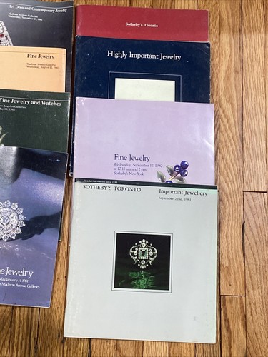 Sotheby’s Catalog Lot Of 11-Important & Fine Jewlery Books 1980-1983 - Bild 4 von 12
