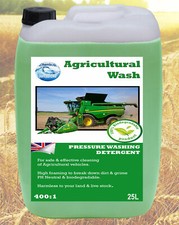 Agriculture Wash  400:1 Tractor Pressure Washing Detergent 25 Litres