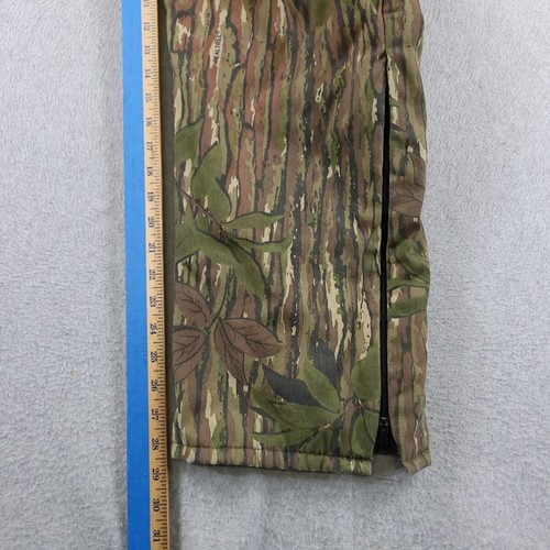 VTG Liberty Coveralls Mens Large Brown Green Realtree Camo Insulated Made in USA - Picture 15 of 21