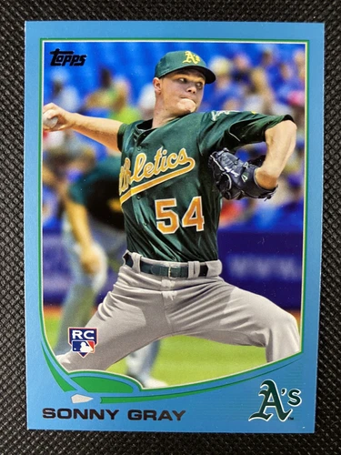 2013 Topps Update Walmart Blue Sonny Gray #US277 Rookie RC Oakland Athletics