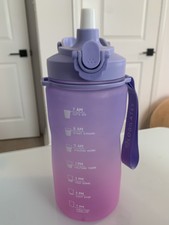 NEW ~ Blogilates 64oz BPA Free Motivational W...