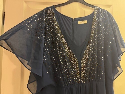 PHASE EIGHT DRESS SIZE 20 SPARKLY SEQUIN - Picture 4 of 8