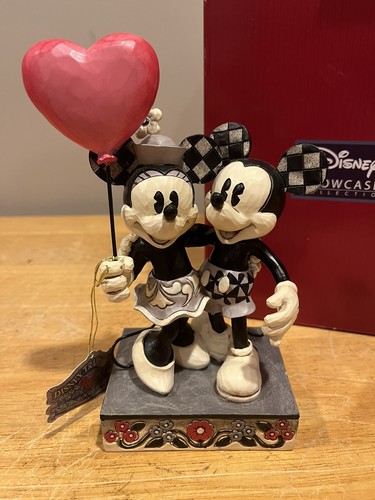 Topolino e Minnie "L'amore è nell'aria" Jim Shore - con scatola - Foto 2 di 6