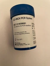 Roche Sigma-Aldrich GC-RICH PCR System 12140306001 100 U kit 50 reactions