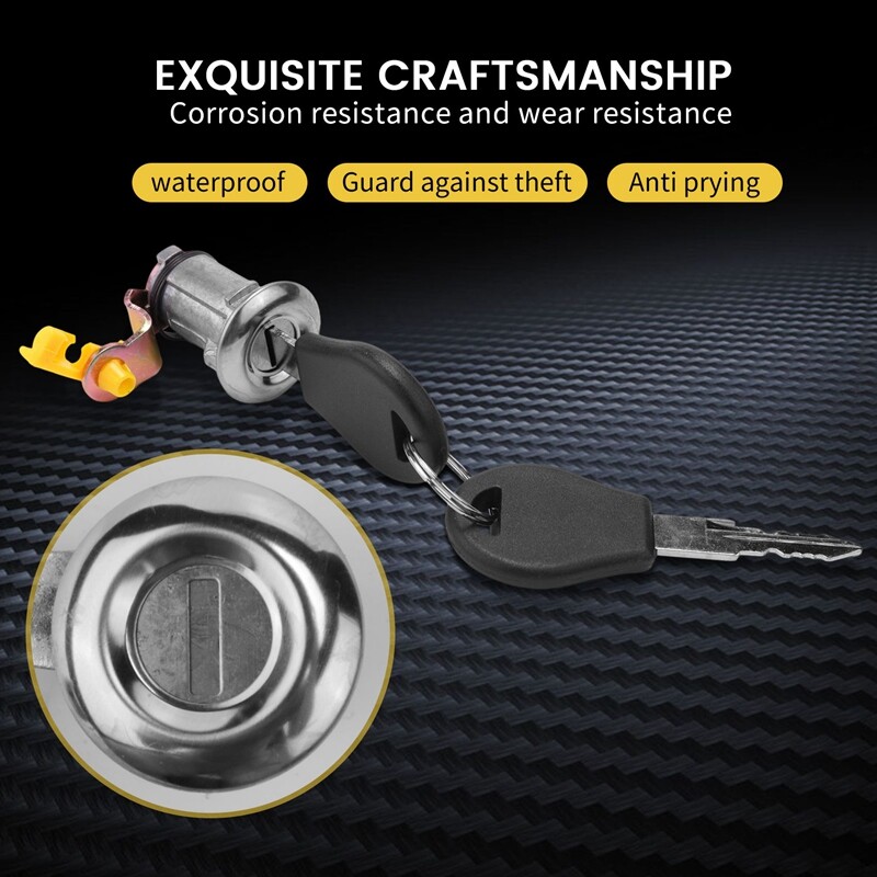 Car Left and Right Car Door Lock Kit with Key Car Door Lock for Pickup