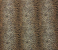 P KAUFMANN CHEETAH SANDSTONE LEOPARD ANIMAL PRINT MULTIUSE FABRIC BY YARD 54"W