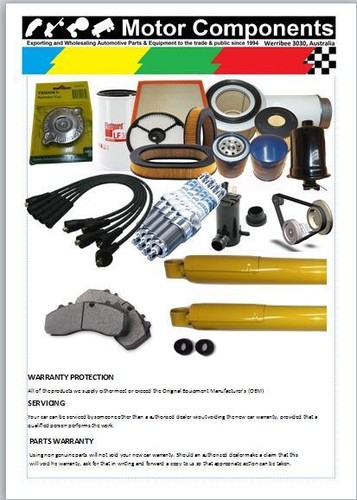 PLUGS LEADS & FILTER KIT MAZDA 121 HATCH DB1031 B3 1.3L DB1052 B5 1.5L 1990 >97 - Picture 2 of 2
