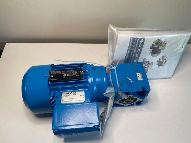 Siemens 2KJ1730-5BE13-6HJ1-Z SIMOGEAR WORMGEAR + Motor