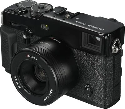 7artisans AF 27mm F2.8 APS-C Auto Focus Lens for Fuji Fujifilm X-Mount Cameras