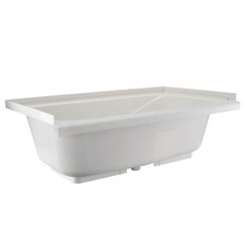RecPro RV Tub Replacement 40 x 24   White, Du...
