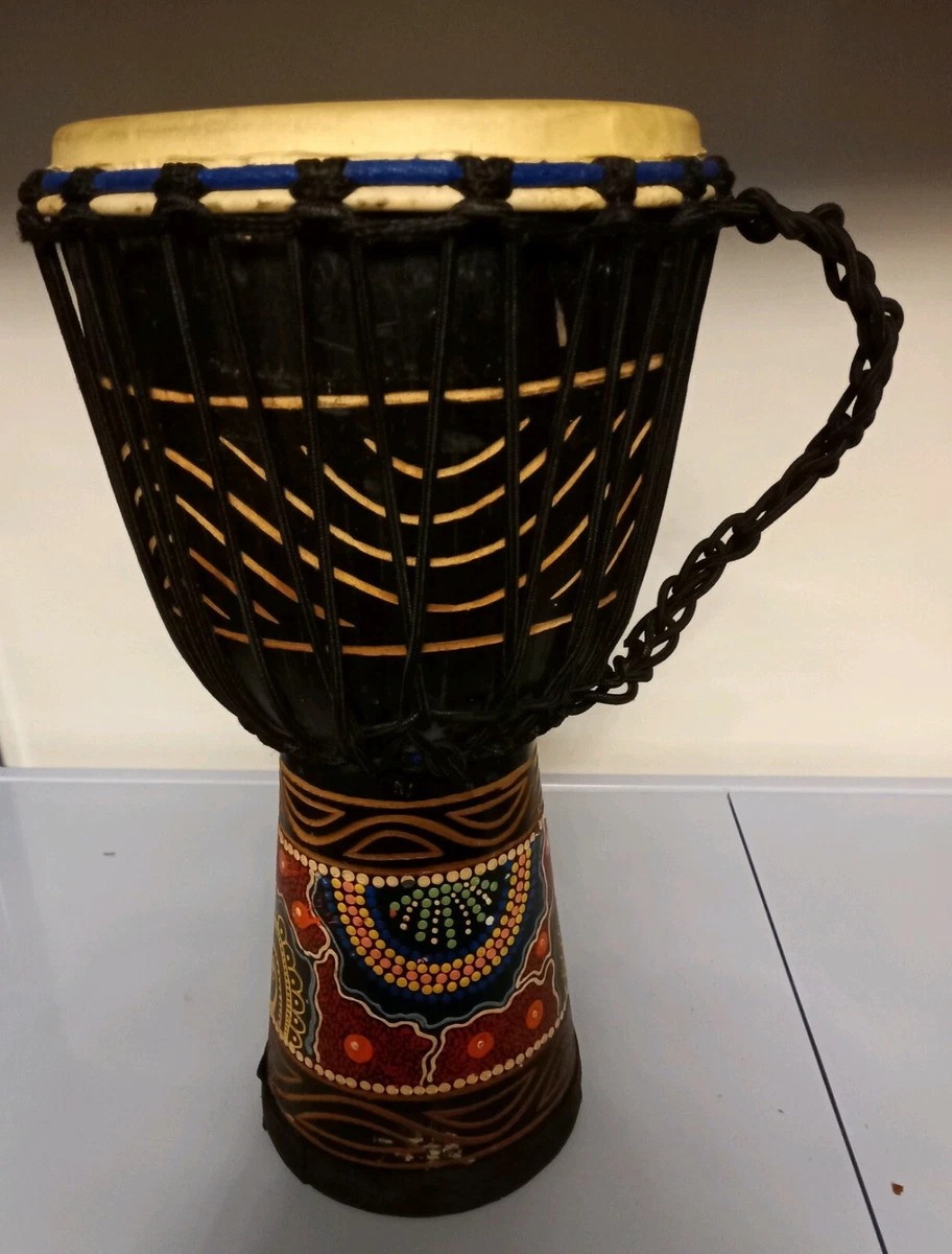 Wooden Drum Djembe Bongo Hand Drum Percussion 12 inch | eBay