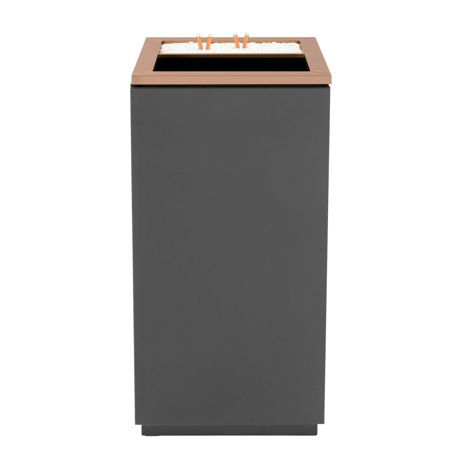 15L/3.96Gal Trash Can Commercial Trash Can Open Top Industrial Garbage Can