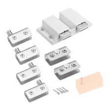 Glass Door Double Magnetic Catch Latch Closures for 5-8mm Door , 1 Set