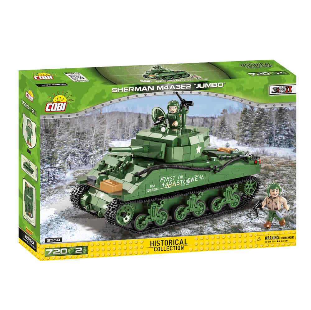 Cobi 2550 Sherman M4A3E2 Jumbo 13290₽