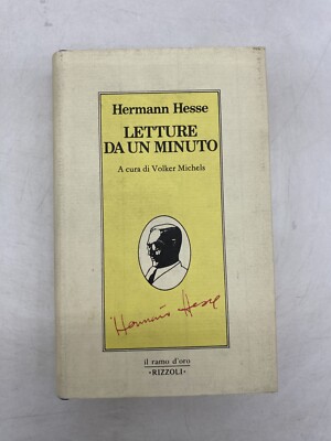 HERMANN HESSE - EINMINÜTIGE LESUNG - RIZZOLI