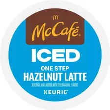 McCafe ICED  Hazelnut Latte,  K-Cup Pods, 60 Count - Bulk Package