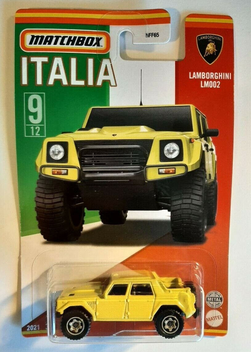 Mattel – Matchbox Veicolo Singolo Italia