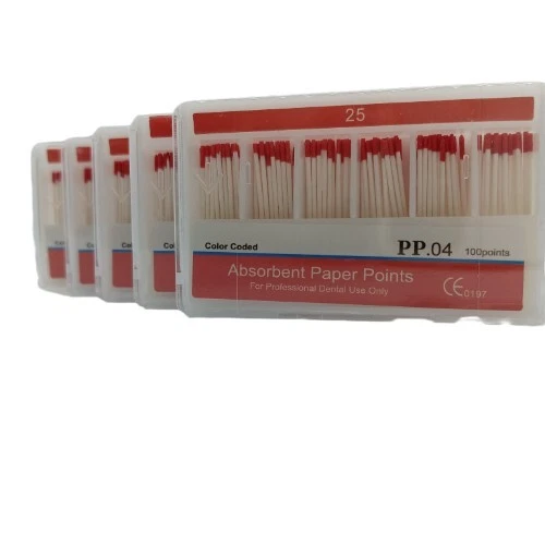 Dental Endo Treatment Absorbent Paper Greater Taper Points PP0.04 25# Dentistry - Image 3 of 4