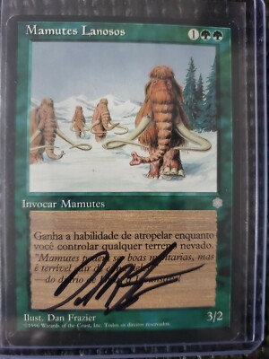 MTG Mox Emerald Sketch Dan Frazier Altered Art Magic Artist Proof