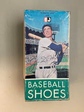 Vintage Endicott Johnson Joe DiMaggio Baseball Spikes w/Box Wilson Shoes Yankees