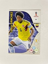 PANINI CARD ADRENALYN WORLD CUP RUSSIA 2018 COLOMBIA SANCHEZ n 60 NEW