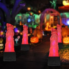 3D Fake Fire Flame Light LED Light 3000rpm DJ Stage Bonfire Effect Flame Lamp US