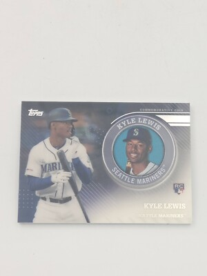#ad 2020 Topps Topps Player Medallions Kyle Lewis #TPM KL Rookie RC $9.99