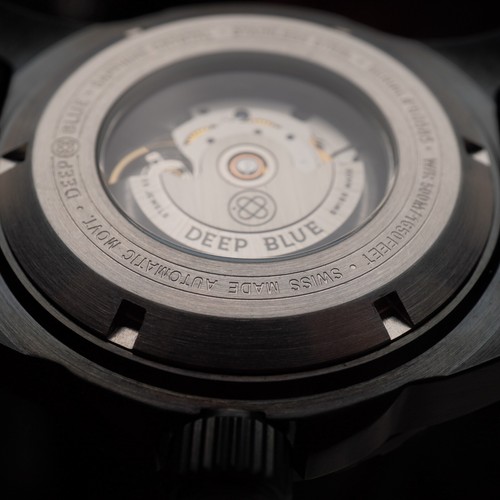 Deep Blue Swiss ETA 2824-2 automatic dive watch MOP dial 500m 49mm sapphire +21 - Picture 13 of 22