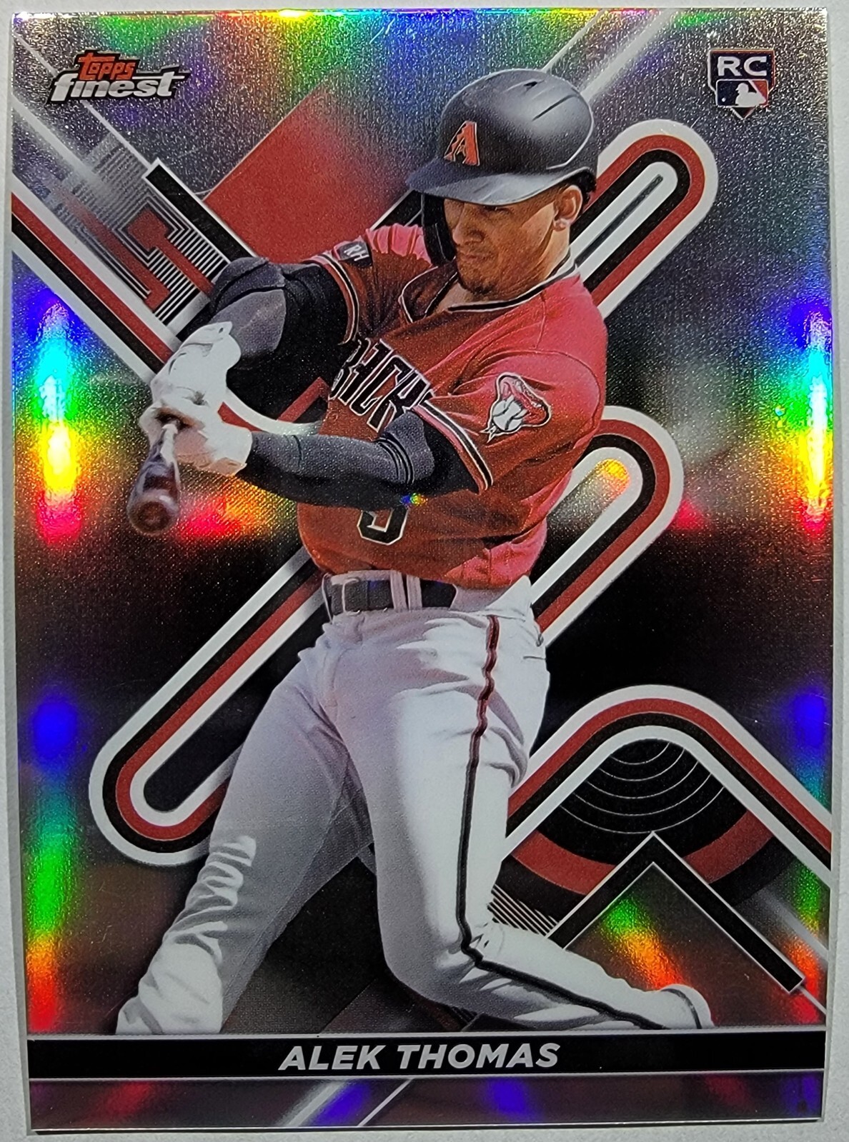 Alek Thomas 2022 Topps Finest Refractor #43 RC