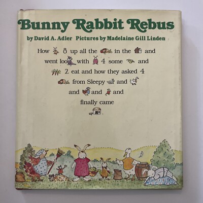 BUNNY RABBIT REBUS By David A. Adler