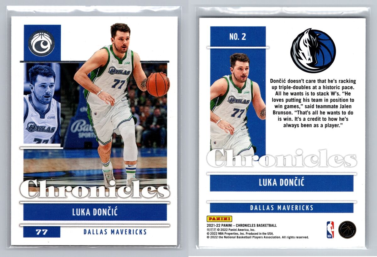 2021-22 Panini Chronicles #2 Luka Doncic | eBay 2021-22 Panini Chronicles #2 Luka Doncic | eBay