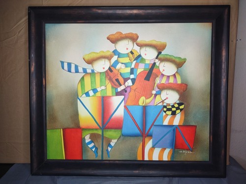 J. Roybal Original Oil Canvas Painting - Picture 2 of 8