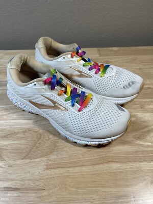 Size 11 Brooks Ghost 12 Beige Gold Pink W for sale online