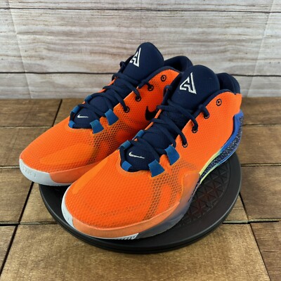 🏀Nike Zoom Freak 1 'All Bros' Orange Navy BQ5422-800 (Men Size 11