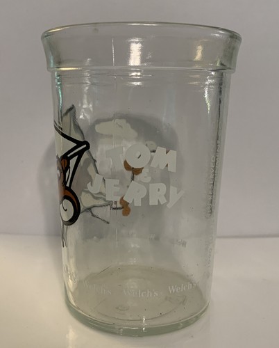 Vintage 90s Set Of 3 Welch’s Tom and Jerry Juice Glasses Surf Kite Roller Blade - Picture 6 of 10