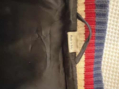 Gucci Men’s Navy Wool Varsity Jacket In Excellent Condition Sz XL - Picture 12 of 13
