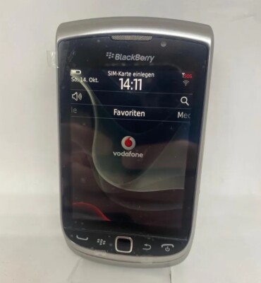 BlackBerry Torch 9810 Slider- / Touchhandy in Metallic (Neu und ohne Simlock) 