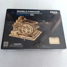 Robotime ROKR Marble Parkour Marble Run LG501 Wood Wooden 3D Puzzle Game