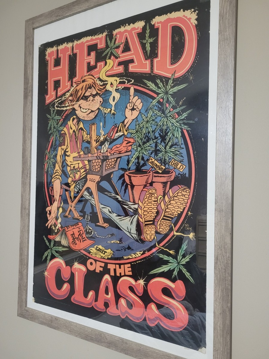70's blacklight poster framed good condition | eBay