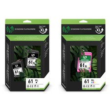 61XL Black Color Ink Cartridge For HP ENVY 4500 4501 4502 4504 5530 5535 Printer