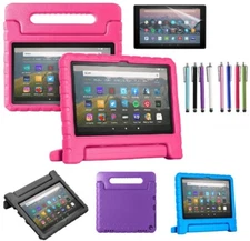 Kids Case for Amazon Fire HD 8 & Fire HD 8 Plus Tablet 2022 /2020 Stand Cover