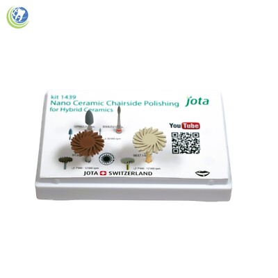 Jota 1439 Dental Nano Ceramic Chairside Polishing for Hybrid Ceramics Kit - 4 Pc