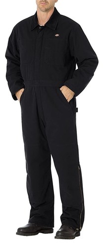 Neu mit Etikett Dickies Herren Sanded Duck Thermo Overall schwarz Größe 3XL $ 170 FLA292 - Bild 1 von 2