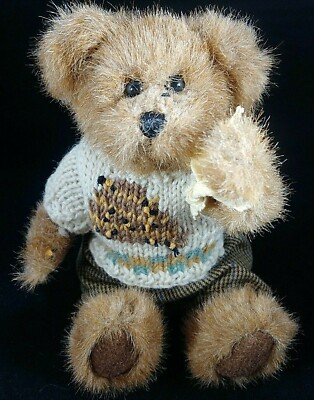 Boyds Bears 9'' Jointed Bear Retired 1990-98 #1364 Bear Wear Bee Clothing